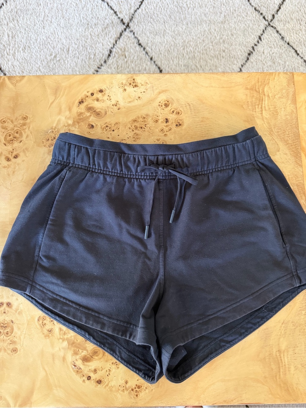 Lululemon inner glow black shorts - Picture 2 of 5